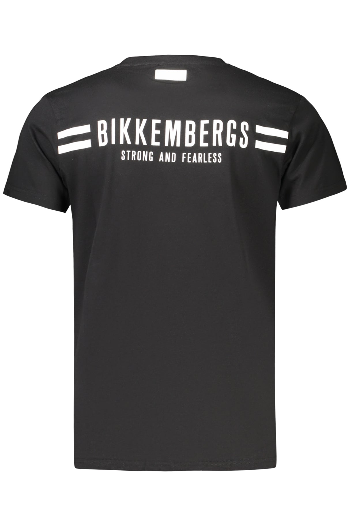BIKKEMBERGS MEN'S SHORT-SLEEVE T-SHIRT BLACK