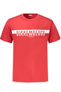 BIKKEMBERGS MEN'S SHORT-SLEEVED T-SHIRT, RED