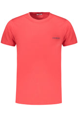 BIKKEMBERGS MEN'S SHORT-SLEEVED T-SHIRT, RED