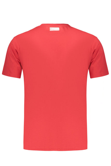 BIKKEMBERGS MEN'S SHORT-SLEEVED T-SHIRT, RED