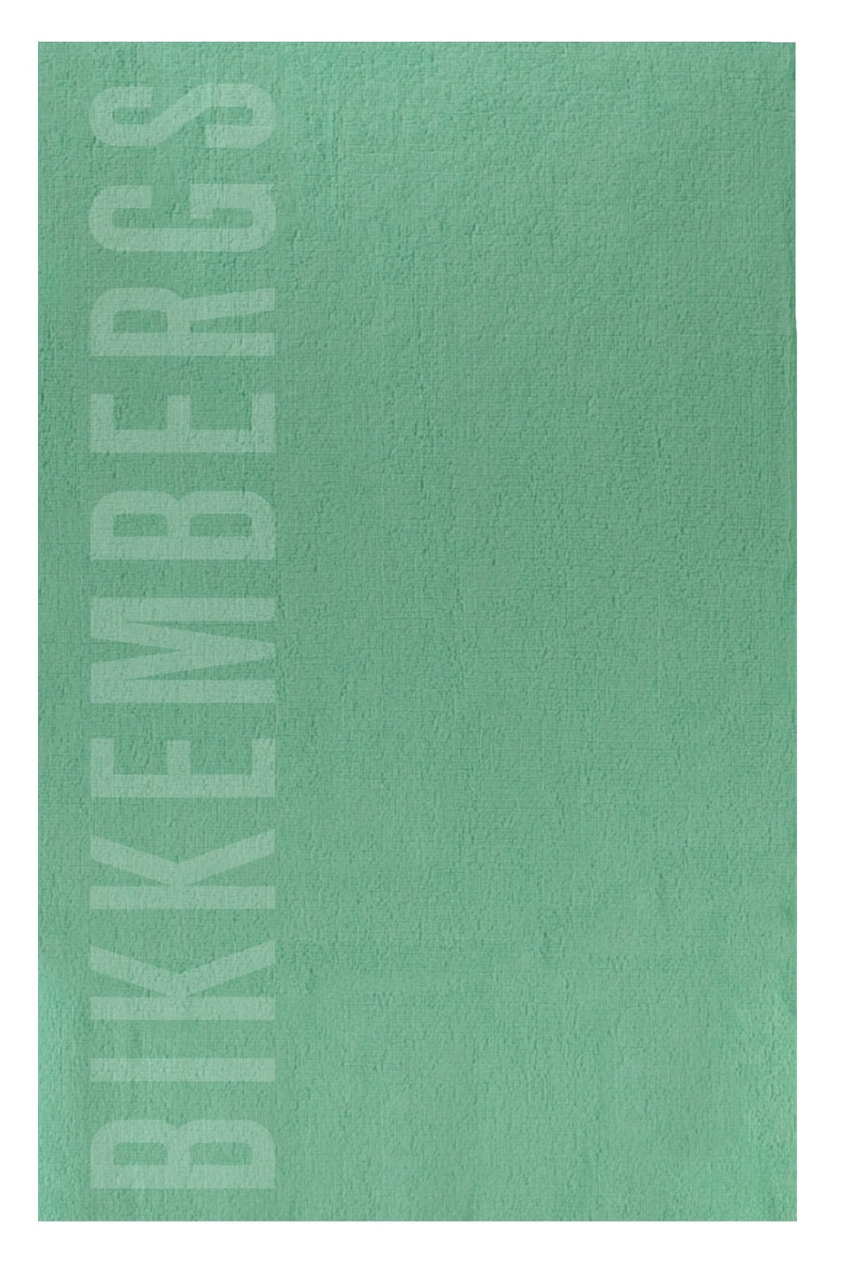 BIKKEMBERGS GREEN BEACH TOWEL FOR WOMEN
