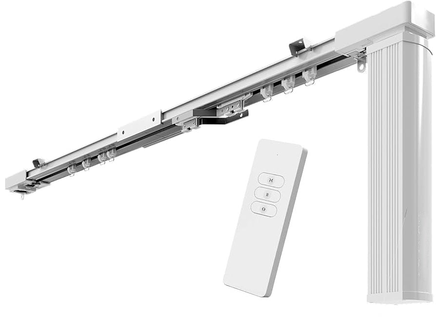 BINTHEN 5 Wires Motorized Curtain Kit With 5.2 Meters Track BCM100D5X