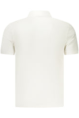 BLAUER APPAREL MEN'S SHORT-SLEEVE POLO SHIRT WHITE