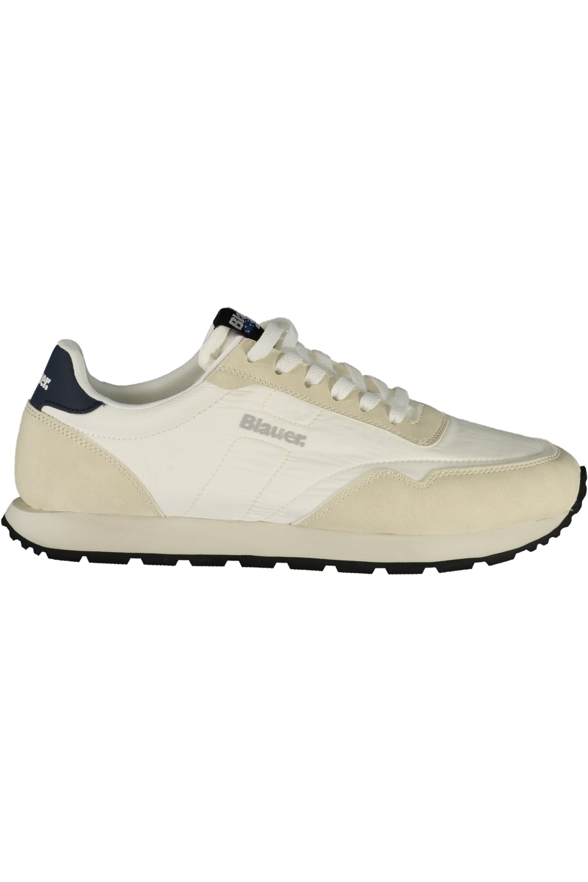 BLAUER MEN'S WHITE SPORTS SHOES