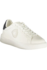 BLAUER MEN'S WHITE SPORTS SHOES