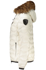 BLAUER WOMEN'S WHITE JACKET