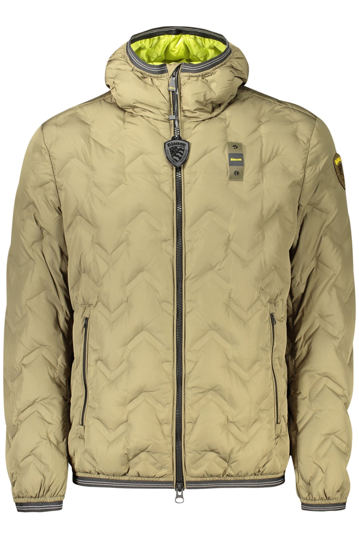 BLAUER MEN'S GREEN JACKET