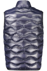 BLAUER MEN'S BLUE SLEEVELESS JACKET