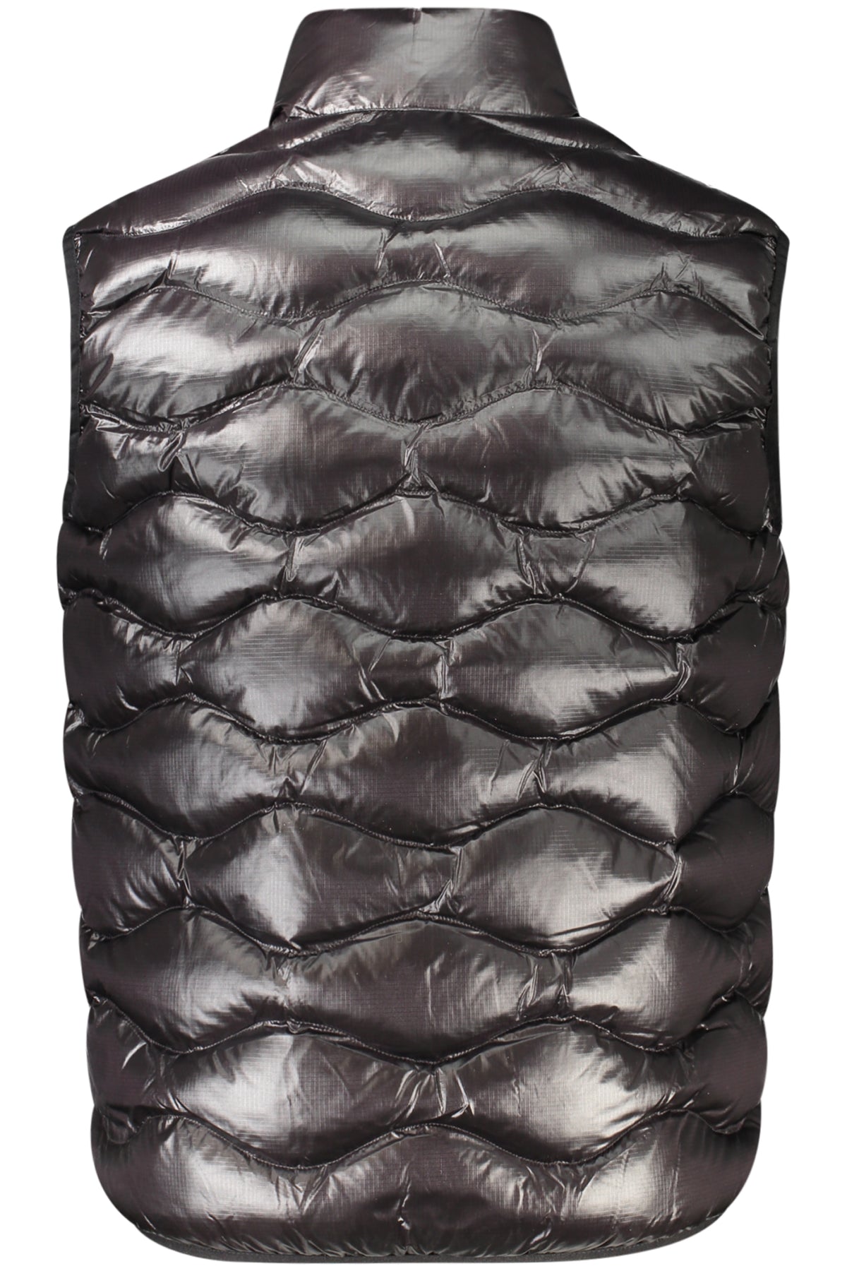 BLAUER MEN'S BLACK SLEEVELESS JACKET