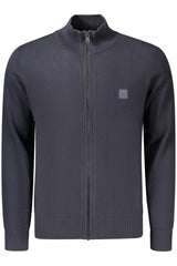 BOSS MEN'S BLUE CARDIGAN