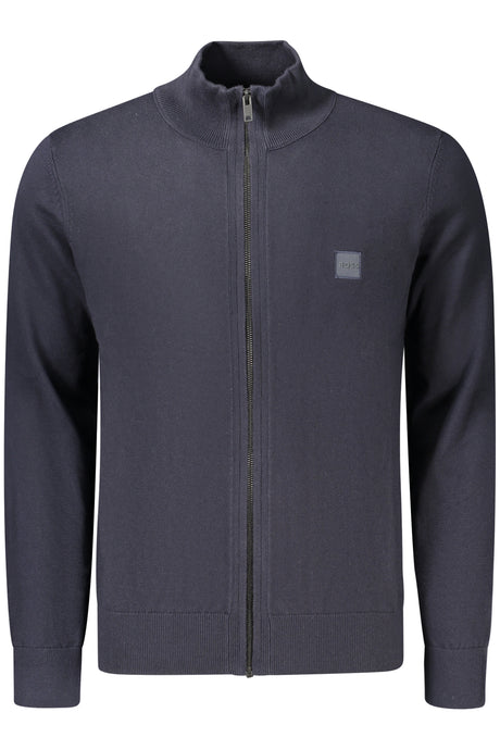 BOSS MEN'S BLUE CARDIGAN