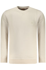 BOSS MEN'S ZIP-UP SWEATSHIRT, BEIGE