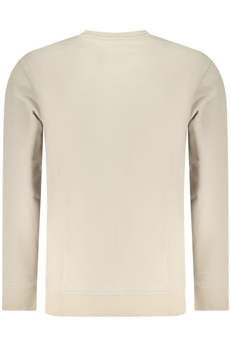 BOSS MEN'S ZIP-UP SWEATSHIRT, BEIGE