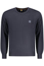 BOSS MEN'S BLUE SWEATER