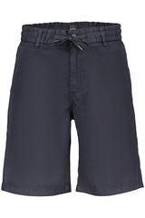 BOSS MEN'S BLUE BERMUDA TROUSERS