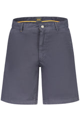 BOSS MEN'S BLUE BERMUDA TROUSERS
