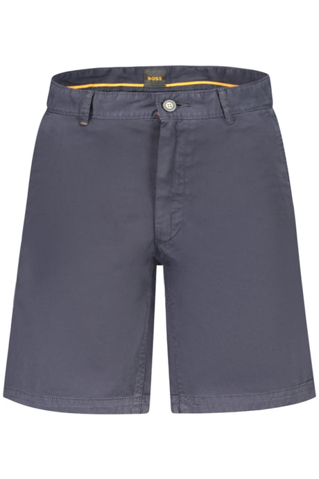 BOSS MEN'S BLUE BERMUDA TROUSERS
