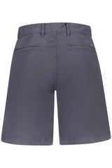 BOSS MEN'S BLUE BERMUDA TROUSERS