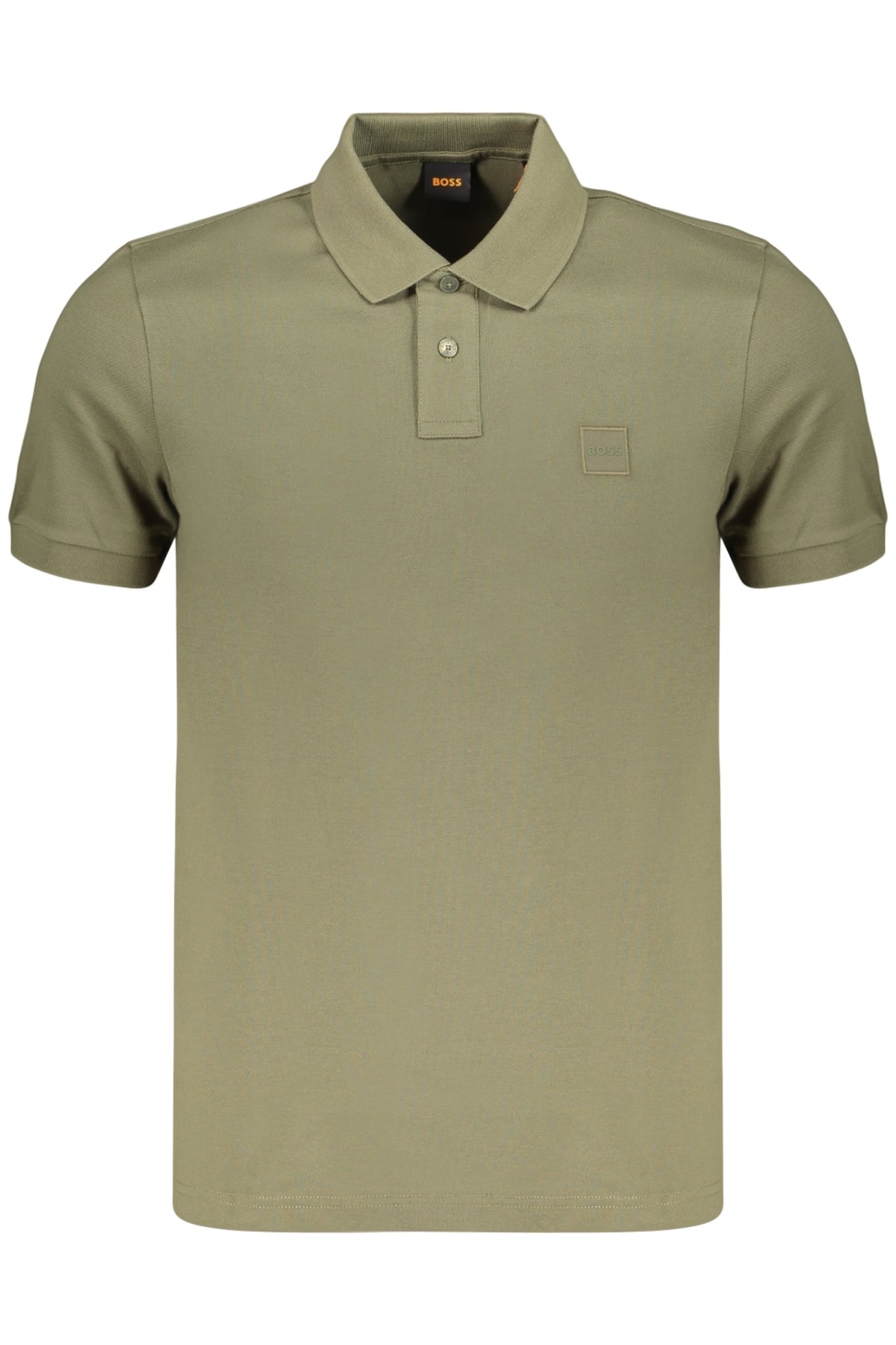 BOSS MEN'S SHORT-SLEEVE POLO SHIRT GREEN