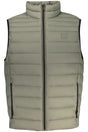 BOSS MEN'S GREEN SLEEVELESS JACKET