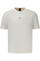 BOSS MEN'S SHORT-SLEEVED T-SHIRT WHITE