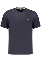 BOSS MEN'S SHORT-SLEEVED T-SHIRT, BLUE