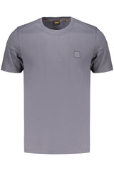 BOSS MEN'S SHORT-SLEEVED T-SHIRT, BLUE