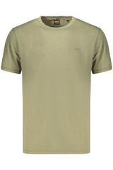 BOSS MEN'S SHORT-SLEEVED T-SHIRT GREEN