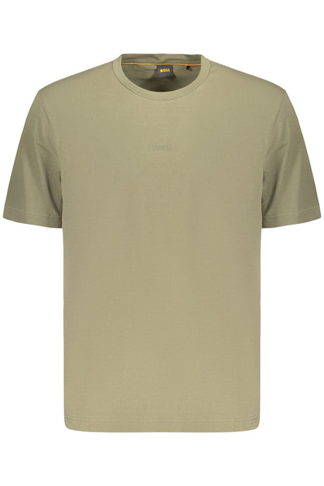 BOSS MEN'S SHORT-SLEEVED T-SHIRT GREEN