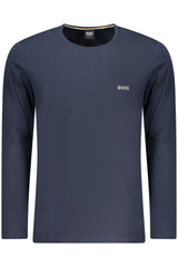BOSS MEN'S LONG-SLEEVED T-SHIRT, BLUE
