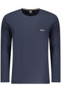 BOSS MEN'S LONG-SLEEVED T-SHIRT, BLUE
