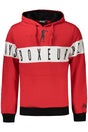 BOXEUR DES RUES MEN'S RED ZIP-UP SWEATSHIRT