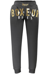 BOXEUR DES RUES BLACK MEN'S LONG SUIT PANTS