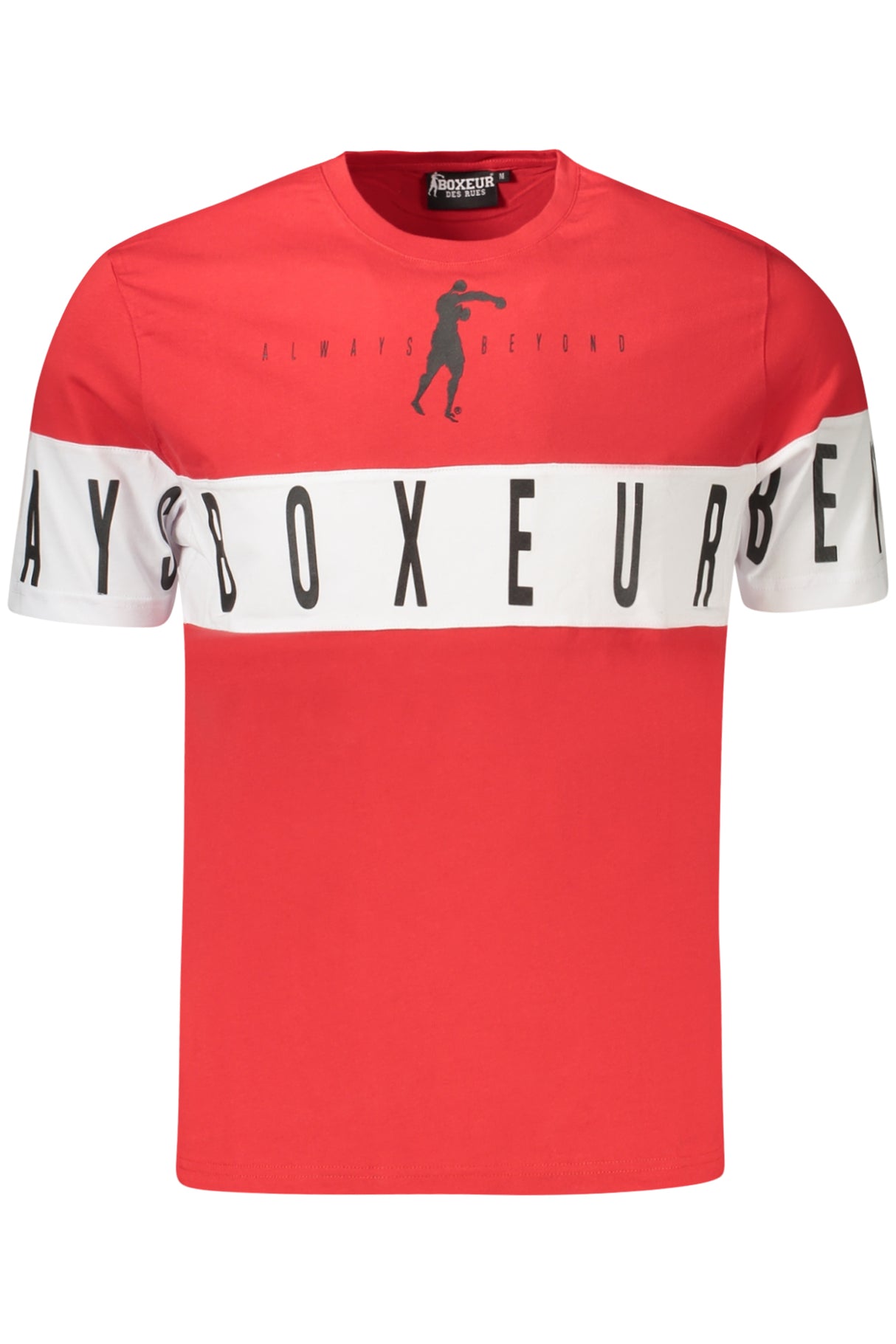 BOXEUR DES RUES MEN'S RED SHORT SLEEVE T-SHIRT