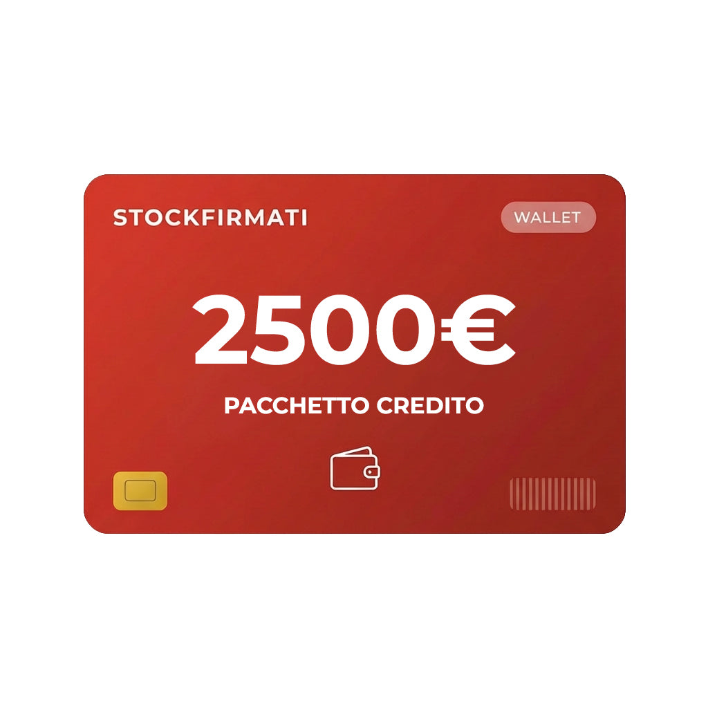 CREDIT PACKAGE 2500