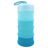 Baby Formula Dispenser Food Containers Non-Spill Portable Baby Milk Powder Formula Container Baby Snack Storage Container BPA Free （Dark Blue Gradient）
