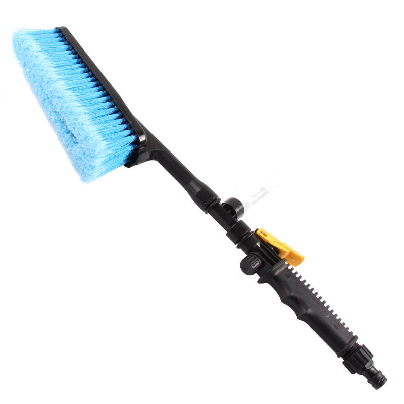 Car Wash Brush with Long Handle and Foam Bottle