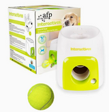 Interactive Pet Toy with Tennis Ball Feeder for Dogs