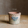 Bee Red Clay Flower Pot and Vase for Rustic Decor