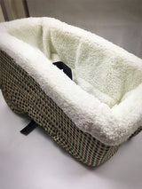Car Pet Basket with Dog Cushion and Pet Bed