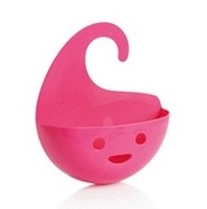 Plastic Storage Basket for Dorms and Bathrooms