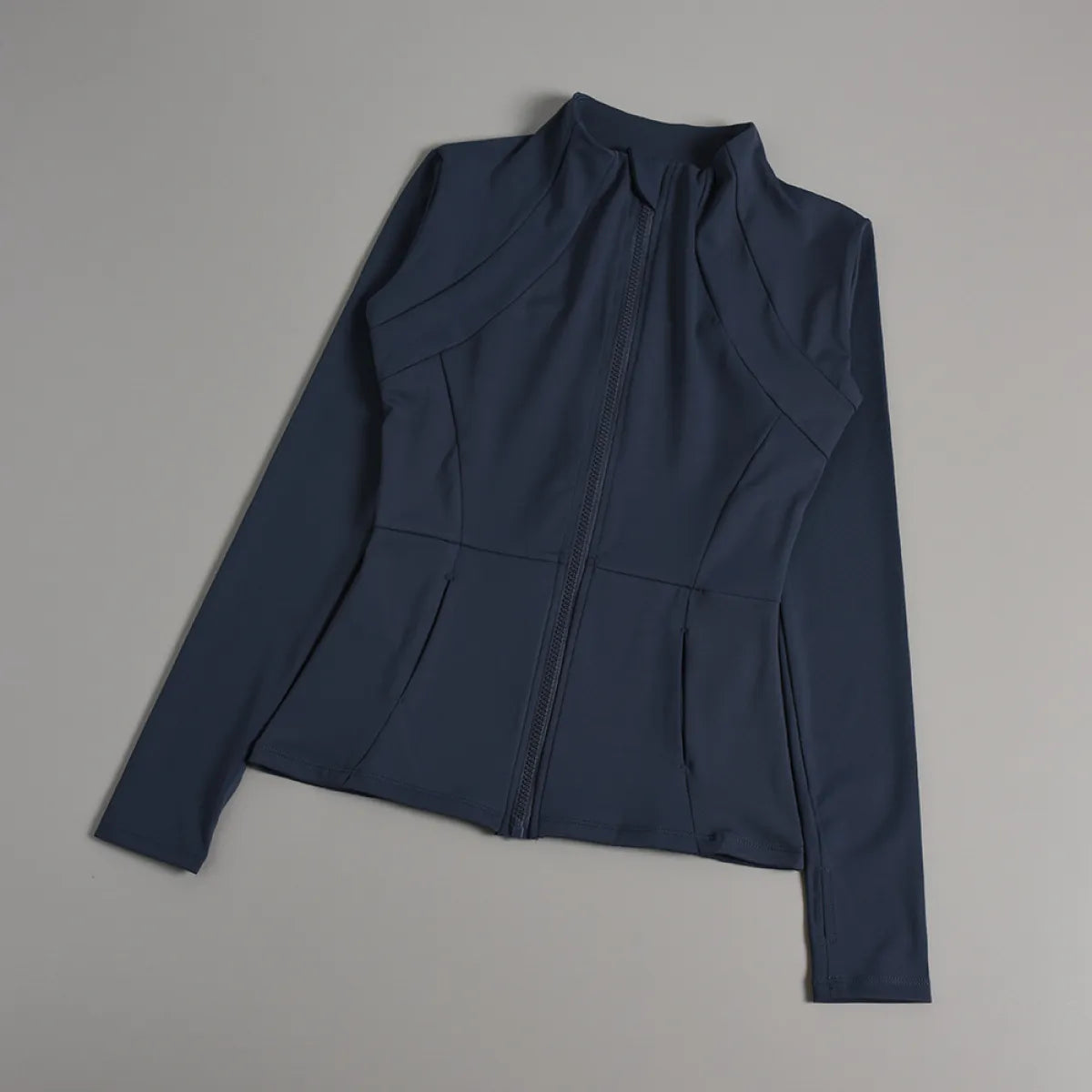 Long Sleeve Slim-Fit Fitness Jacket