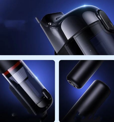 Star Black Cordless Car & Home Vacuum Cleaner, 16000Pa Super Suction