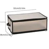 Transparent Foldable Plastic Storage Box for Toys & Jewelry