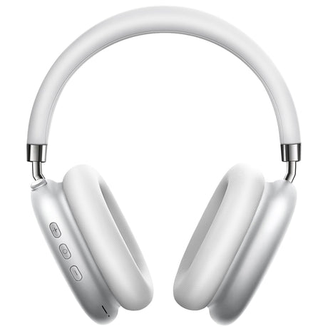 ZTOZ Wireless Headphones Over-Ear Bluetooth Adjustable Headphones 42 Hours of Listening Time Volume Control Fitting in Gaming/Running/Sports Headphones for iPhone/Android - Silver