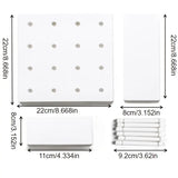 Pegboard Wall Organizer for Garage, Kitchen, Office
