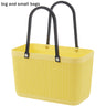 Plastic Storage Shopping Basket for Picnics