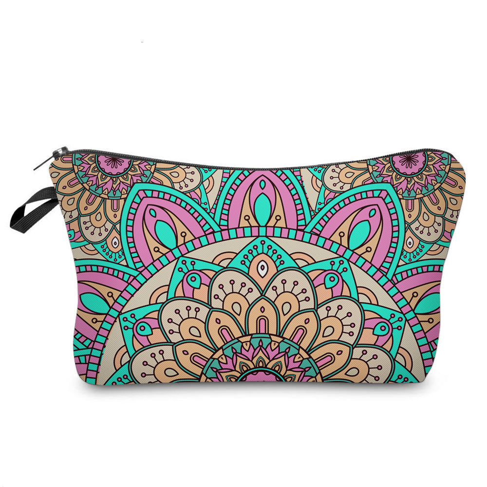 Waterproof Personalized Makeup Bag with Fashion Print