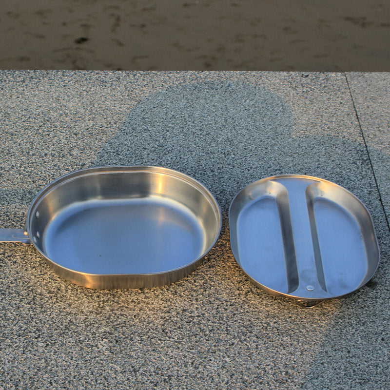 Stainless Steel 304 Round Lunch Box for Outdoor Camping