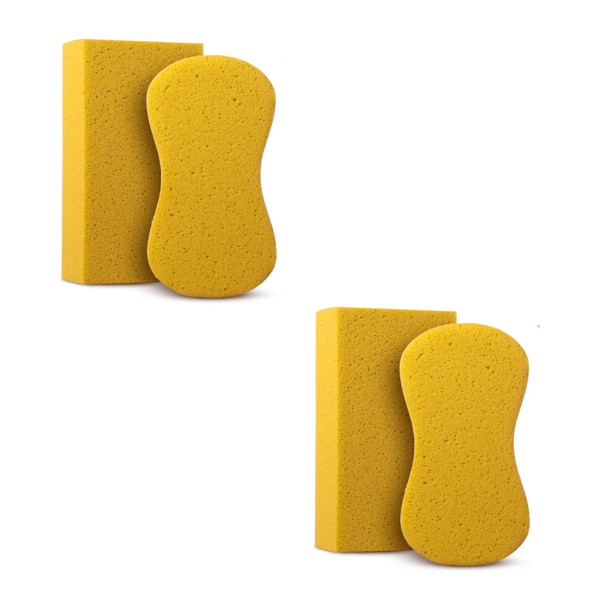Large Sponges for Cleaning - 4 Pack - Multi-Purpose Cleaning Sponge Large Sponges for Cleaning Household Cleaning Sponges Tile Grout Sponge Sponges for Painting Large Sponge for Washing Car
